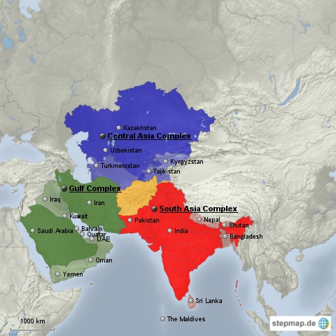 South Asian Geopolitical Scope for China